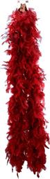 WM ΦΤΕΡΟ ΜΠΟΑ 180CM BURGUNDY (3742) WIDMANN
