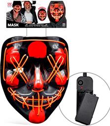 WM ΜΑΣΚΑ RED LED SCARY (30330) WIDMANN