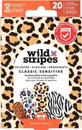 CLASSIC SENSITIVE ANIMAL PLASTERS ΥΠΟΑΛΛΕΡΓΙΚΑ ΑΥΤΟΚΟΛΛΗΤΑ ΕΠΙΘΕΜΑΤΑ ΓΙΑ ΤΗΝ ΚΑΛΥΨΗ & ΠΡΟΣΤΑΣΙΑ ΜΙΚΡΩΝ ΠΛΗΓΩΝ ΦΙΛΙΚΑ ΜΕ ΤΗΝ ΕΠΙΔΕΡΜΙΔΑ ΓΙΑ ΒΕΛΤΙΣΤΗ ΕΠΟΥΛΩΣΗ 20 ΤΕΜΑΧΙΑ WILD STRIPES