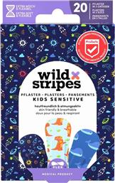 KIDS SPACE PLASTERS ΥΠΟΑΛΛΕΡΓΙΚΑ ΑΥΤΟΚΟΛΛΗΤΑ ΠΑΙΔΙΚΑ ΕΠΙΘΕΜΑΤΑ ΓΙΑ ΤΗΝ ΚΑΛΥΨΗ & ΠΡΟΣΤΑΣΙΑ ΜΙΚΡΩΝ ΠΛΗΓΩΝ ΦΙΛΙΚΑ ΜΕ ΤΗΝ ΕΠΙΔΕΡΜΙΔΑ ΓΙΑ ΒΕΛΤΙΣΤΗ ΕΠΟΥΛΩΣΗ 20 ΤΕΜΑΧΙΑ WILD STRIPES