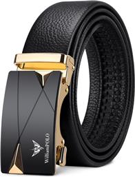 ΑΝΔΡΙΚΗ ΖΩΝΗ ΔΕΡΜΑΤΙΝΗ 20306 GOLDEN - 1-25CM WILLIAM POLO
