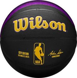 ΜΠΑΛΑ 2023 NBA TEAM CITY COLLECTOR LOS ANGELES LAKERS ΜΑΥΡΗ (7) WILSON
