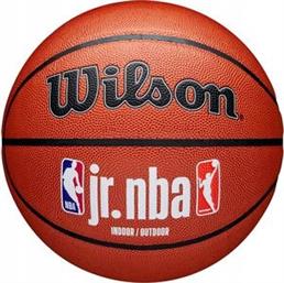 ΜΠΑΛΑ JR. NBA AUTHENTIC INDOOR/OUTDOOR BASKETBALL ΠΟΡΤΟΚΑΛΙ (5) WILSON