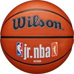 ΜΠΑΛΑ JR. NBA AUTHENTIC OUTDOOR BASKETBALL ΠΟΡΤΟΚΑΛΙ (5) WILSON