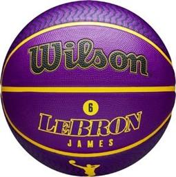 ΜΠΑΛΑ NBA PLAYER ICON OUTDOOR BASKETBALL LEBRON ΜΩΒ (7) WILSON από το PLUS4U