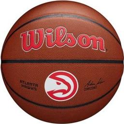 ΜΠΑΛΑ NBA TEAM ALLIANCE ATLANTA HAWKS ΠΟΡΤΟΚΑΛΙ (7) WILSON