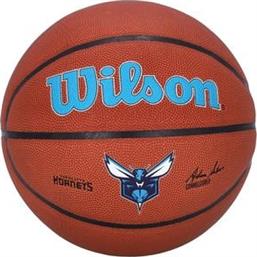 ΜΠΑΛΑ NBA TEAM ALLIANCE CHARLOTTE HORNETS ΠΟΡΤΟΚΑΛΙ (7) WILSON από το PLUS4U