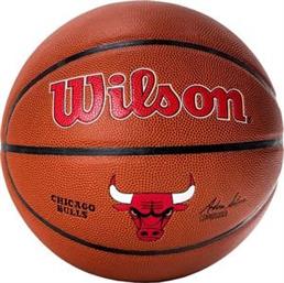 ΜΠΑΛΑ NBA TEAM ALLIANCE CHICAGO BULLS ΠΟΡΤΟΚΑΛΙ (7) WILSON