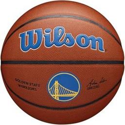ΜΠΑΛΑ NBA TEAM ALLIANCE GOLDEN STATE WARRIORS ΠΟΡΤΟΚΑΛΙ (7) WILSON από το PLUS4U