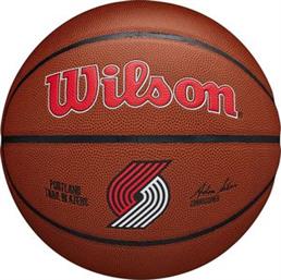 ΜΠΑΛΑ NBA TEAM ALLIANCE PORTLAND TRAIL BLAZERS ΠΟΡΤΟΚΑΛΙ (7) WILSON