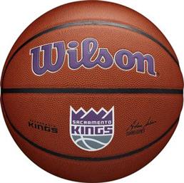 ΜΠΑΛΑ NBA TEAM ALLIANCE SACRAMENTO KINGS ΠΟΡΤΟΚΑΛΙ (7) WILSON από το PLUS4U