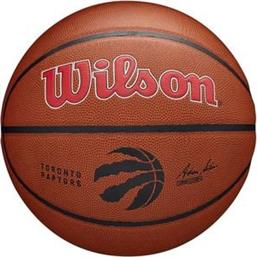 ΜΠΑΛΑ NBA TEAM ALLIANCE TORONTO RAPTORS ΠΟΡΤΟΚΑΛΙ (7) WILSON από το PLUS4U