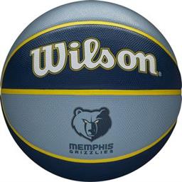 ΜΠΑΛΑ NBA TEAM TRIBUTE MEMPHIS GRIZZLIES ΜΠΛΕ (7) WILSON από το PLUS4U