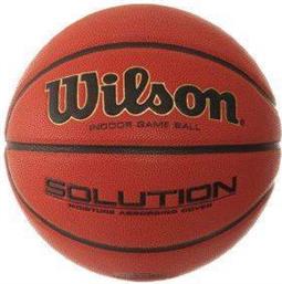 ΜΠΑΛΑ SOLUTION FIBA ΠΟΡΤΟΚΑΛΙ (6) WILSON