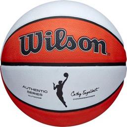 ΜΠΑΛΑ WNBA AUTHENTIC SERIES OUTDOOR BALL ΠΟΡΤΟΚΑΛΙ/ΛΕΥΚΗ (6) WILSON