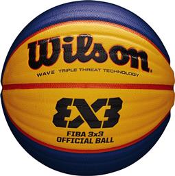 FIBA 3X3 OFFICIAL GAME BALL SIZE 6 WTB0533XB ΚΙΤΡΙΝΟ WILSON από το ZAKCRET SPORTS