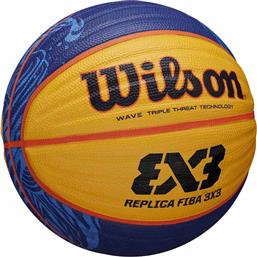 FIBA 3X3 REPLICA RBR BASKETBAL S6 WTB1033XB ΠΟΛΥΧΡΩΜΟ WILSON από το ZAKCRET SPORTS