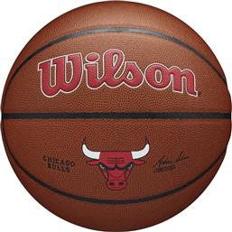 NBA TEAM ALLIANCE BSKT CHI BULLS SIZE 7 WTB3100XBCHI Ο-C WILSON από το ZAKCRET SPORTS