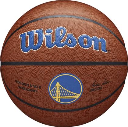 NBA TEAM ALLIANCE GS WARRIORS SIZE 7 WTB3100XBGOL Ο-C WILSON από το ZAKCRET SPORTS