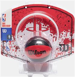 NBA TEAM MINI HOOP HOU ROCKETS (9000144017-4142) WILSON