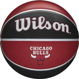 NBA TEAM TRIBUTE BSKT CHI BULLS SIZE 7 WTB1300XBCHI Ο-C WILSON από το ZAKCRET SPORTS