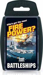 WINNING MOVES: TOP TRUMPS - BATTLESHIPS CARD GAME