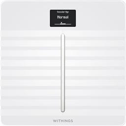 BODY CARDIO WI-FI SMART SCALE WHITE ΖΥΓΑΡΙΑ ΜΠΑΝΙΟΥ WITHINGS
