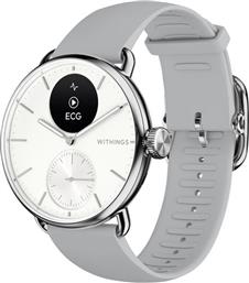 SCANWATCH 2 38MM WHITE SMARTWATCH WITHINGS
