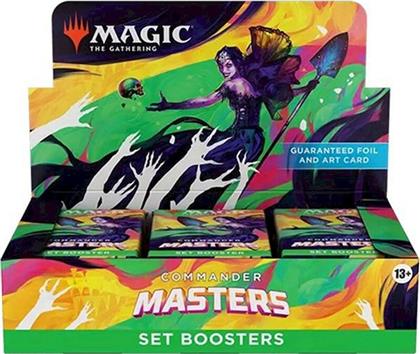 MAGIC THE GATHERING SET BOOSTER BOX (24 BOOSTERS) - COMMANDER MASTERS WIZARDS OF COAST