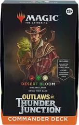 MAGIC: THE GATHERING - THUNDER JUNCTION COMMANDER DECK DESERT - BLOOM (WIZARDS OF THE COAST)