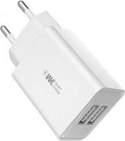 CHARGER DUAL USB 2A WP-U56 WK