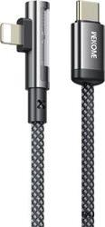 CHARGING CABLE 35W PD TYPE-C/I6 BLACK 1M WDC-42 WK