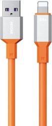 CHARGING CABLE I6 TINT II ORANGE 1,2M WDC-17I 2.4A WK