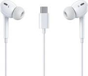 EARPHONE YA17 TYPE-C WHITE WK