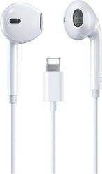 EARPHONE YB03 LIGHTNING WHITE WK από το e-SHOP