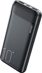 POWER BANK 10000MAH 10W USBX2 BLACK WP-01 WK