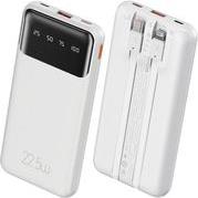 POWER BANK 10000MAH 22,5W PDX1 & QC3.0X1 WHITE WP-63 WK