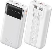 POWER BANK 20000MAH 22,5W PDX1 & QC3.0X1 WHITE WP-64 WK