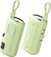 POWER BANK 5000MAH 22,5W PDX2 GREEN WP-19 WK