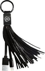 TASSELS RING CABLE MICRO WDC-011 BLACK 2.1A WK