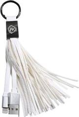 TASSELS RING CABLE MICRO WDC-011 WHITE 2.1A WK