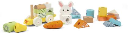WOOD' N PLAY ΤΡΕΝΑΚΙ ΛΑΓΟΥΔΑΚΙ WOOD N PLAY