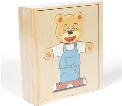 WOOD' N PLAY ΞΥΛΙΝΑ ΑΡΚΟΥΔΑΚΙΑ 2 ΣΧΕΔΙΑ PRG00398 WOOD N PLAY