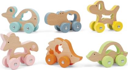 WOOD' N PLAY - ΞΥΛΙΝΟ ΚΥΛΙΟΜΕΝΟ ΖΩΟ ΣΕ ΔΙΑΦΟΡΑ ΣΧΕΔΙΑ WOOD N PLAY