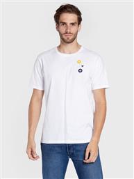 T-SHIRT ACE PATCHES 10235704-2222 ΛΕΥΚΟ RELAXED FIT WOOD WOOD από το MODIVO