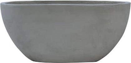 FLOWER POT 4 CEMENT GREY 56X27X26CM WOODWELL