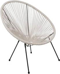ΠΟΛΥΘΡΟΝΑ ΜΕΤΑΛΛΙΚΗ ΜΑΥΡΗ ΜΕ ΑΣΠΡΟ RATTAN WOODWELL