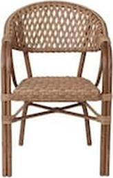 VEGERA RATTAN ΠΟΛΥΘΡΟΝΑ ALU WICKER ΦΥΣΙΚΟ C55313 WOODWELL