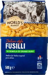 ΒΙΔΕΣ FUSILLI 500G WORLDS MARKET