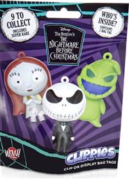 WOW NIGHTMARE BEFORE CHRISTMAS BAG CLIPS-9 ΣΧΕΔΙΑ-1ΤΜΧ (NBC-1006-01)